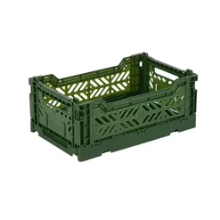 Aykasa Mini Folding Crate, Khaki