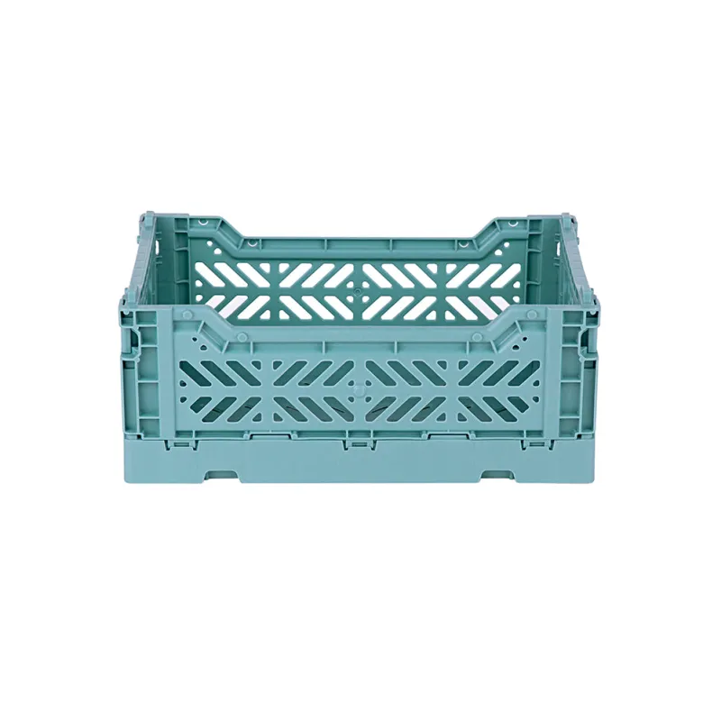 Aykasa Mini Folding Crate, Teal