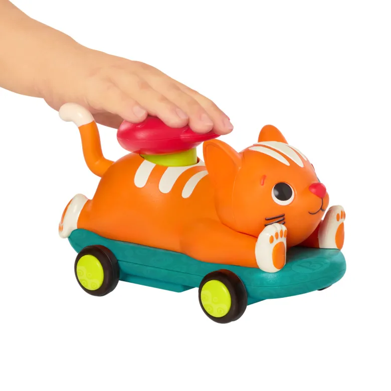 B Toys Animal Cars, Push & Go, Assorted Variants - Price is for 1 Piece