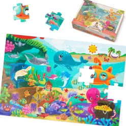 B Toys Floor Puzzle, Under the Sea