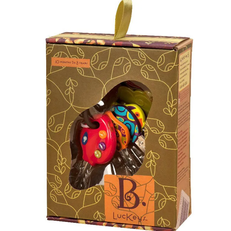 B Toys Keys - LucKeys, Tomato