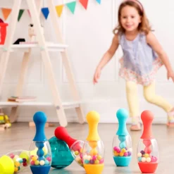 B Toys Let's Glow Bowling, Bowling Game with Lights