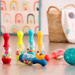 B Toys Let's Glow Bowling, Bowling Game with Lights
