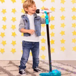 B Toys Microphone with Stand and Light Show