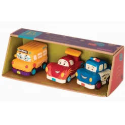 B Toys Mini Pull-Back Cars