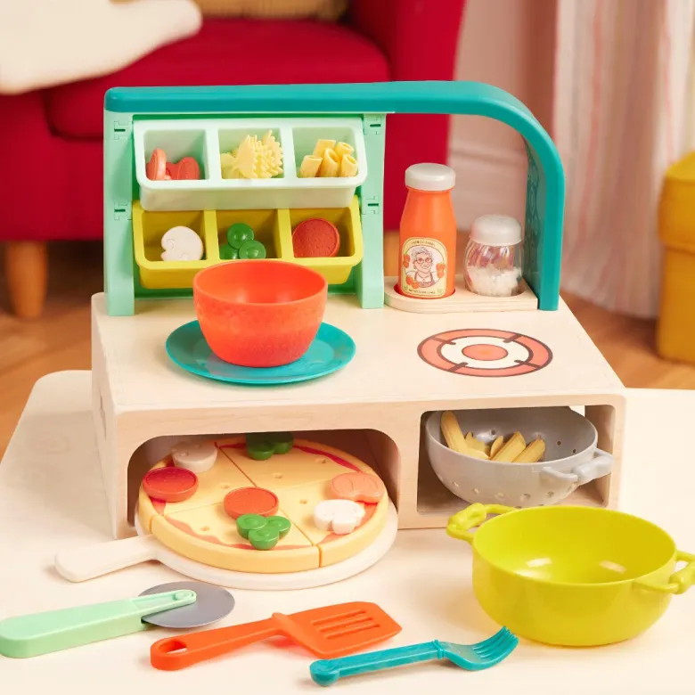 B Toys, Pizza & Pasta Play Set