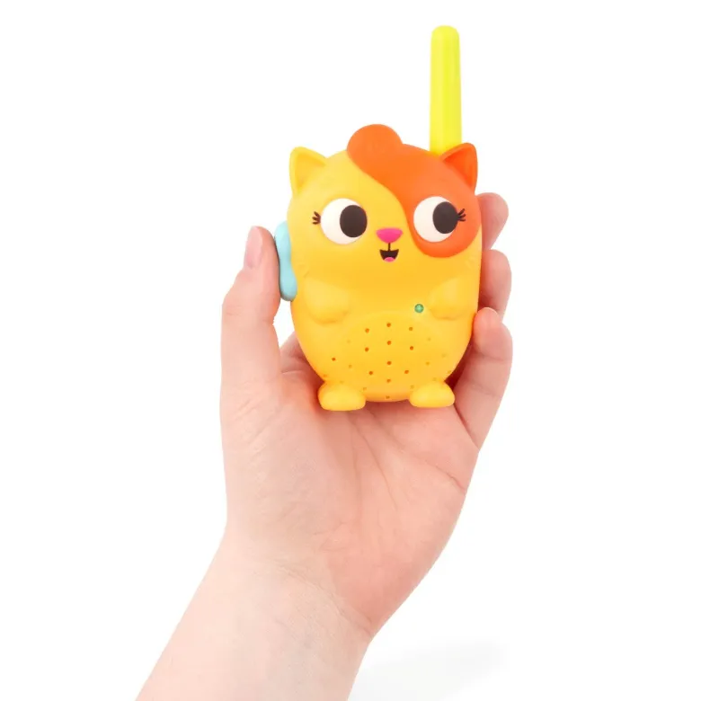 B Toys, Walkie Talkie Set - Lolo & Woofer Walkie-Talkies