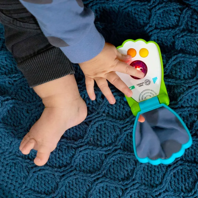 BABY Einstein Baby Toy, Seashell Mobile Phone – Ocean Explorers