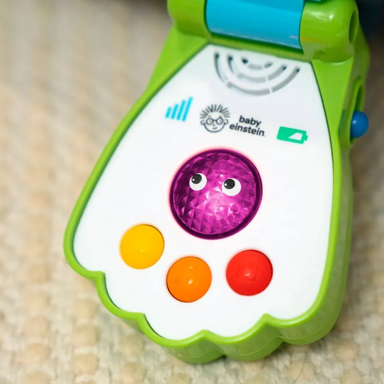 BABY Einstein Baby Toy, Seashell Mobile Phone – Ocean Explorers