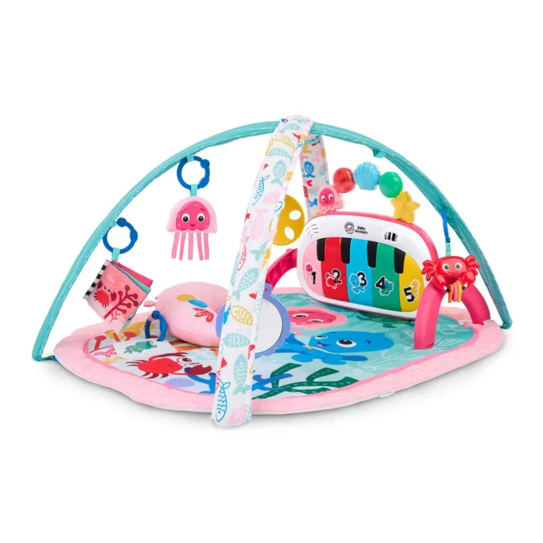 BABY Einstein 4-in-1 Kickin’ Tunes™ Jellyfish Jamboree™ Activity Gym with Sound
