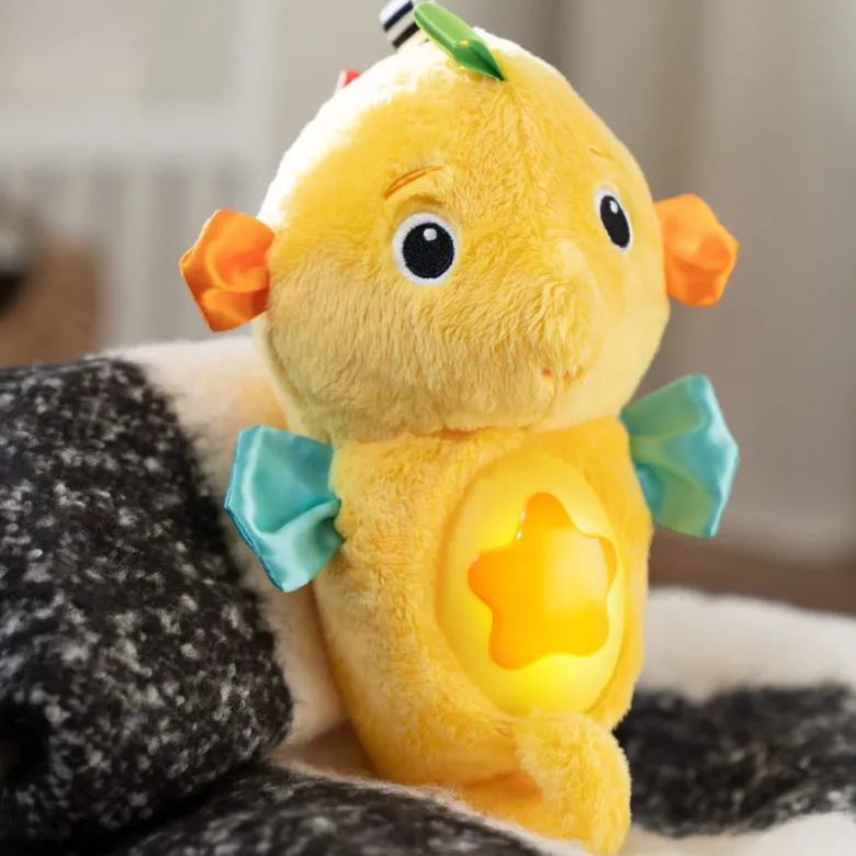 BABY Einstein Sea Dreams Seahorse™ - Soothing Plush Toy with Sound - Yellow