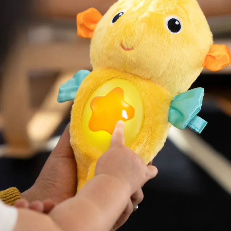 BABY Einstein Sea Dreams Seahorse™ - Soothing Plush Toy with Sound - Yellow