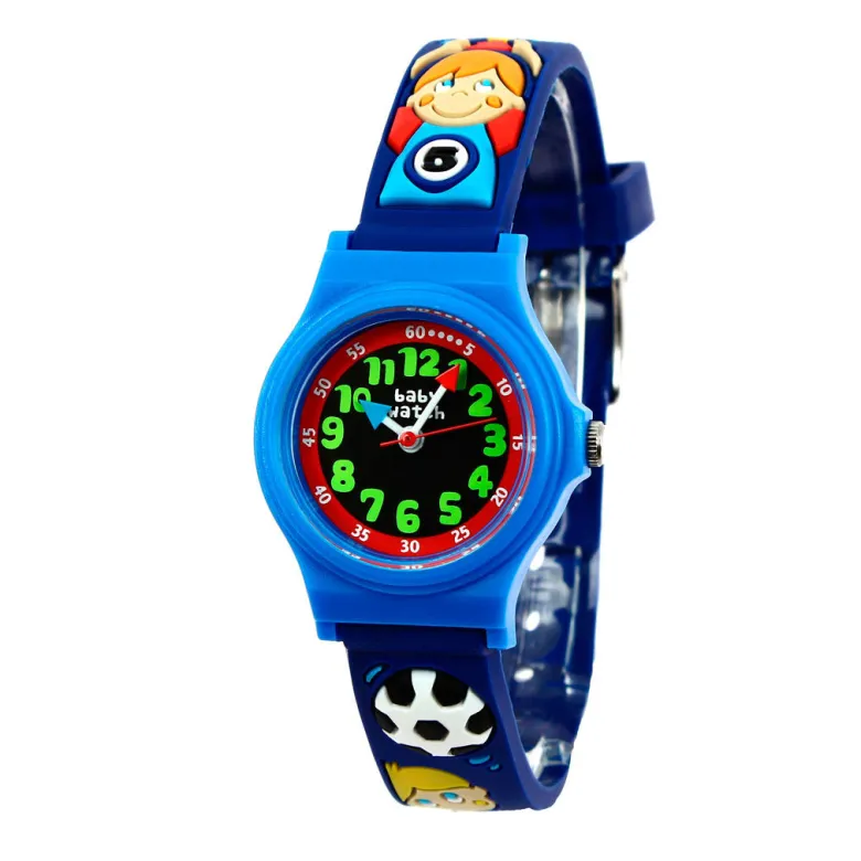 Babywatch Kids Watch, Soccer - Educational Clock for Ages 5-7