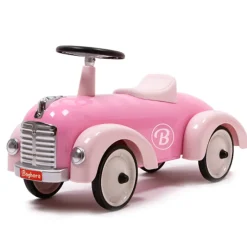 Baghera Metal Ride-On Car, Speedster - Rose