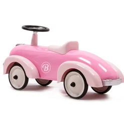 Baghera Metal Ride-On Car, Speedster - Rose