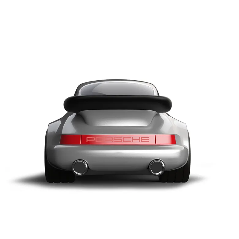 Baghera Racing Car, Porsche 911 - Silver
