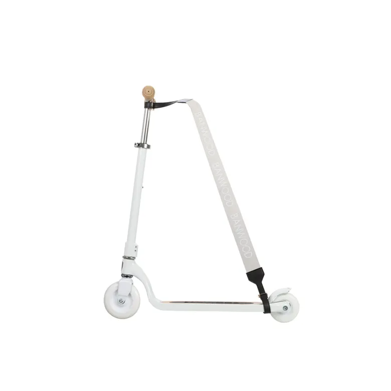 Banwood Carry Strap, Shoulder Strap for Skateboard, Scooter, and Balance Bike – Cream