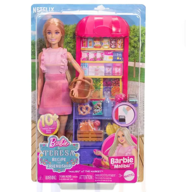 Barbie dukke, Recipe for Friendship Malibu Shopping Set