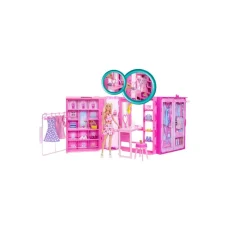 Barbie Fashion klædeskab og én dukke