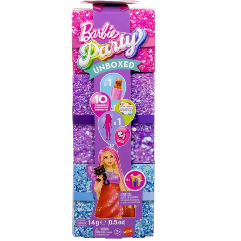 Barbie Glam Party Unboxed Red Original Dukke