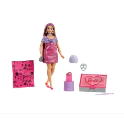 Barbie Glam Party Unboxed, Pink Curvy dukke
