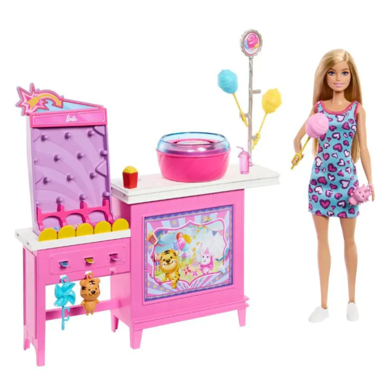 Barbie Mysteries, Candyfloss & Spil legesæt inkl 10 dele