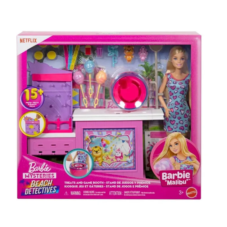 Barbie Mysteries, Candyfloss & Spil legesæt inkl 10 dele