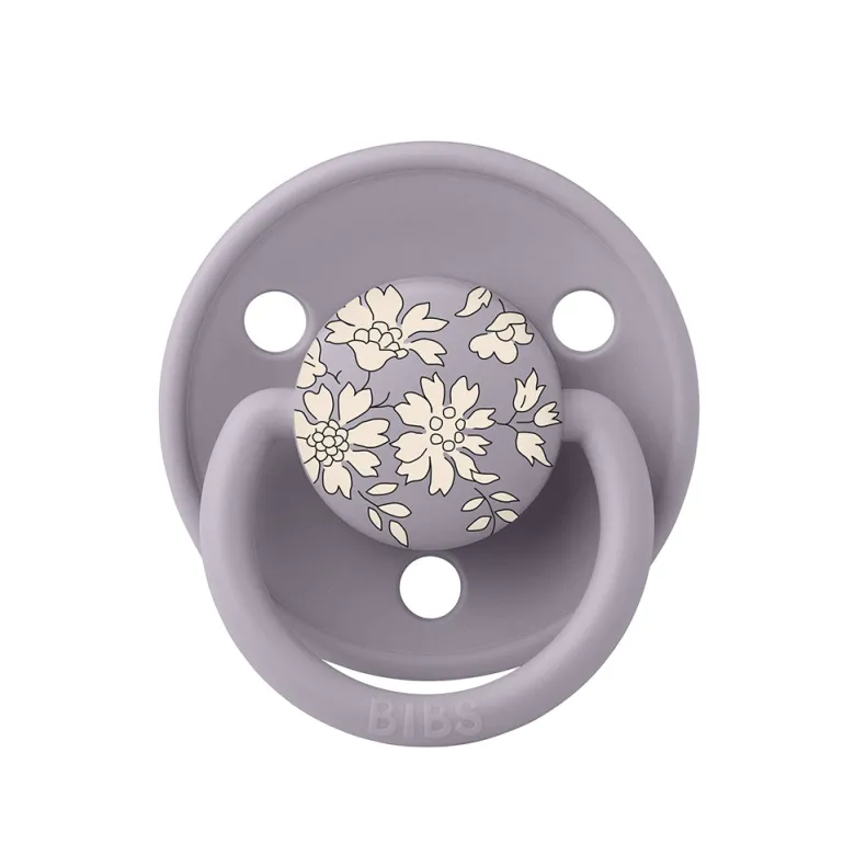 Bibs Liberty De Lux, 2-Pack, Silicone Pacifier, One-Size - Capel - Sage Mix