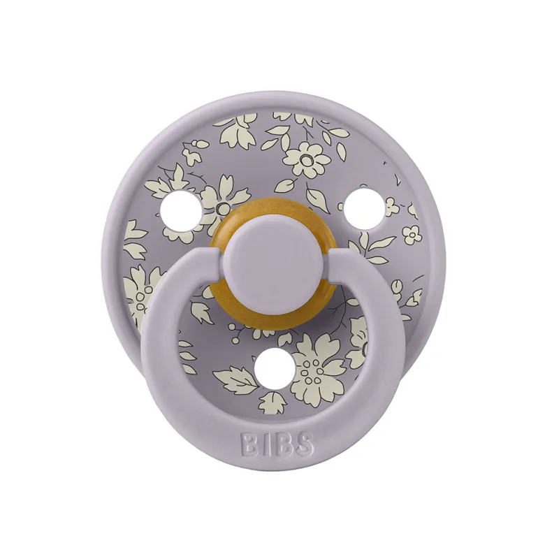 Bibs Liberty, 2-pack Color, natural rubber pacifiers, size 2 – Capel – Fossil Grey Mix