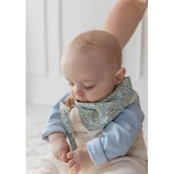 Bibs Liberty, 2-Pack Colour, Natural Rubber Pacifiers, Size 2 - Eloise - Sage Mix