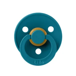 Bibs Natural Rubber Pacifier, Size 2 - Forest Lake