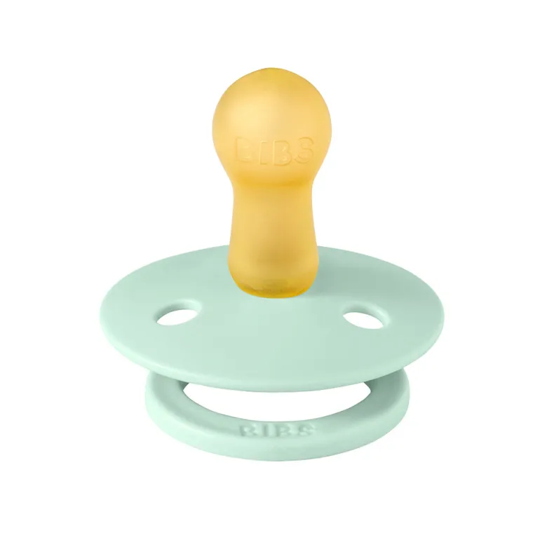 Bibs Natural Rubber Pacifier, Size 2 - Nordic Mint