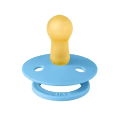 Bibs Natural Rubber Pacifier, 2-Pack, Size 2 - Moomin, Good Night - Breeze Mix