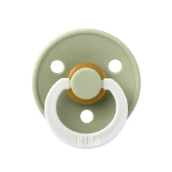 Bibs Pacifier in Natural Rubber, Size 2 – Sage GLOW