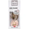 Bibs 2-Pack, Natural Rubber Pacifiers, Size 2 - Dark Oak/Blush