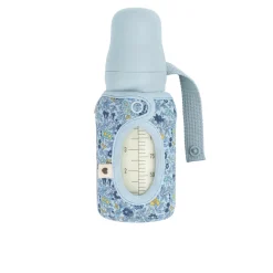 Bibs x Liberty Baby Bottle Protector Small - Chamomile Lawn Baby Blue