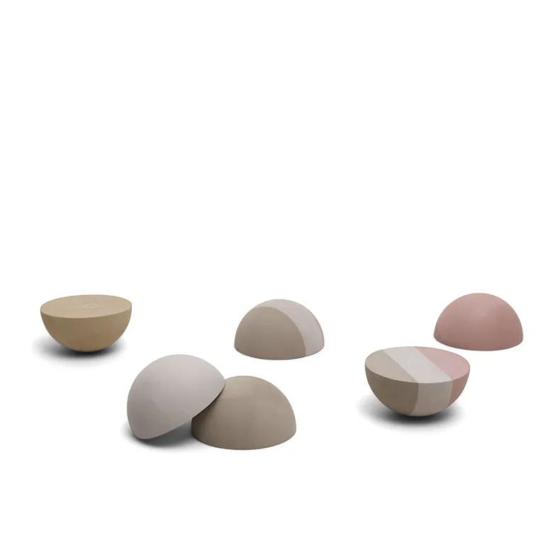bObles Tumbling Stones, Set of 6 - Rose