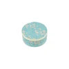 Bon Dep Jewelry Box with Liberty Print, Round - Capel Soft Teal