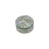Bon Dep Jewelry Case with Liberty Print, Round – Poppy and Daisy Teal