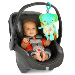 Bright Starts Activity Toy with Lights and Sounds, Glowing Friend – Elephant