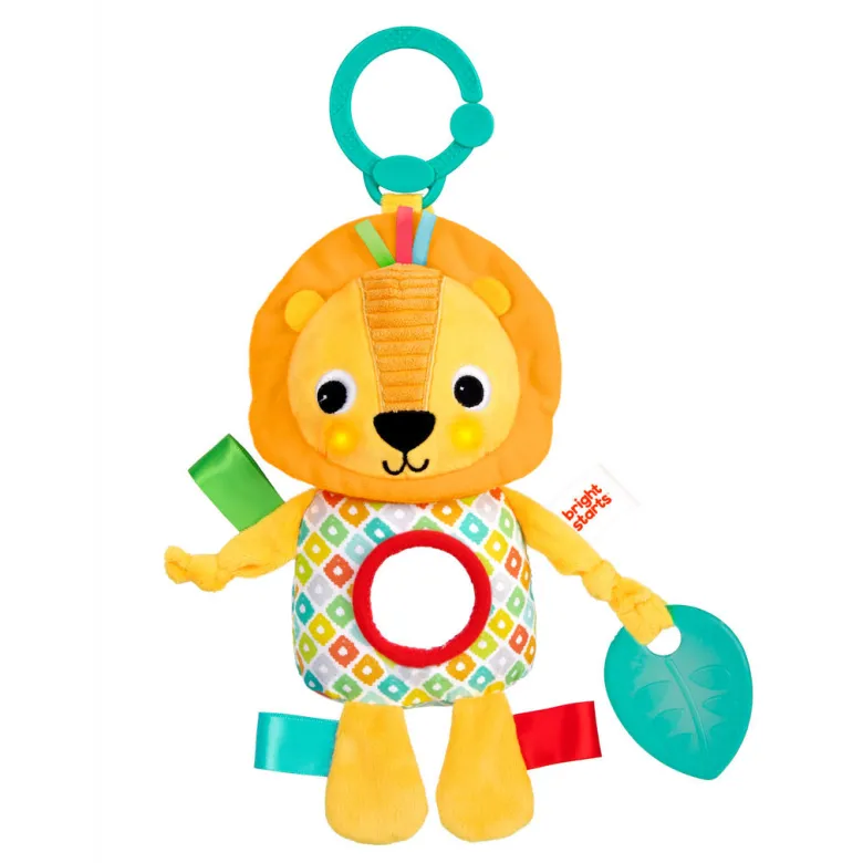 Bright Starts Activity Toy with Lights and Sounds, Shining Friend – Lion