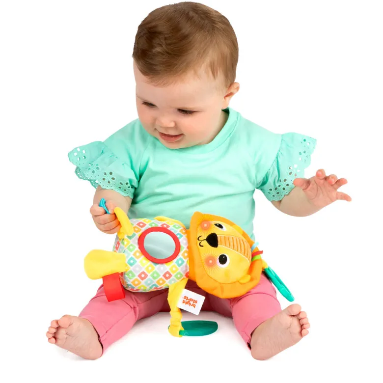 Bright Starts Activity Toy with Lights and Sounds, Shining Friend – Lion