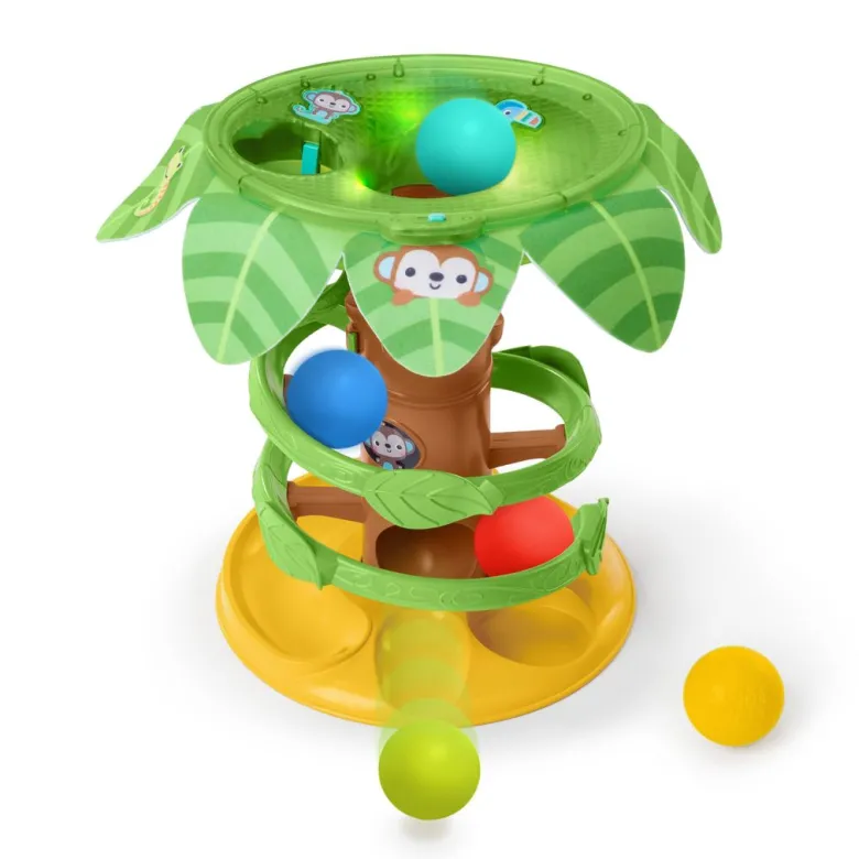 Bright Starts Baby Toy, Tropical Twirl™ Ball Track Toy