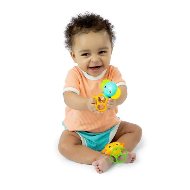 Bright Starts Oball Teething Ring 2-Pack