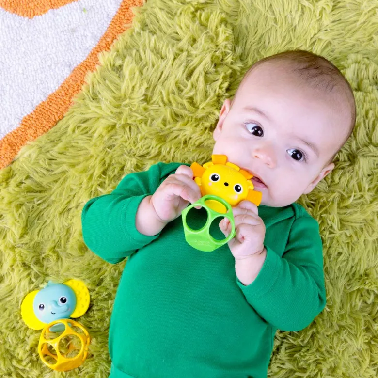Bright Starts Oball Teething Ring 2-Pack