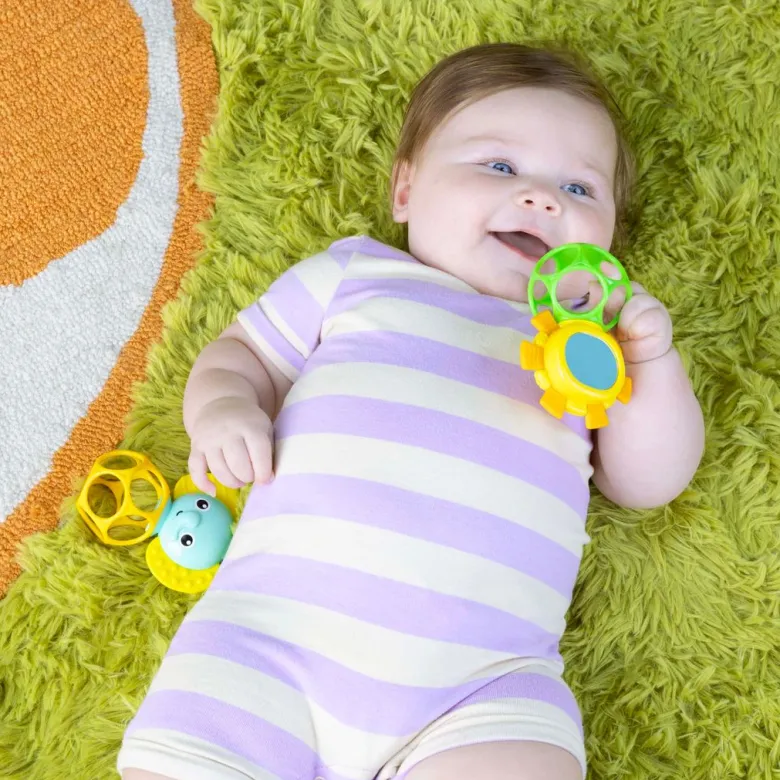 Bright Starts Oball Teething Ring 2-Pack