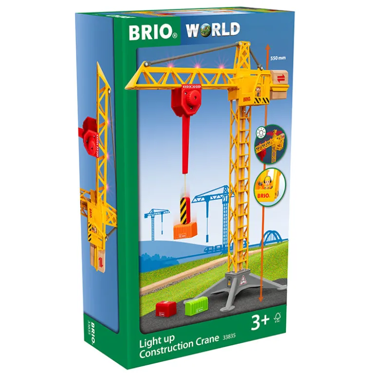 Brio Light-up Construction Crane