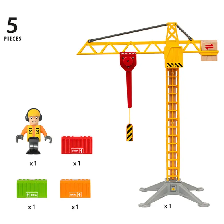 Brio Light-up Construction Crane