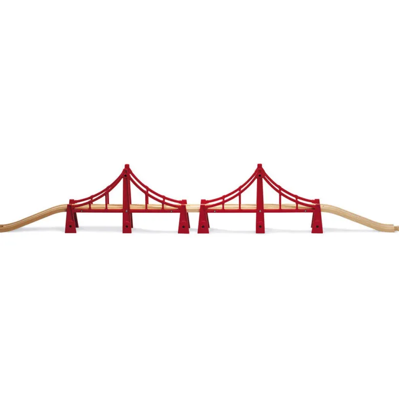 Brio Long Suspension Bridge