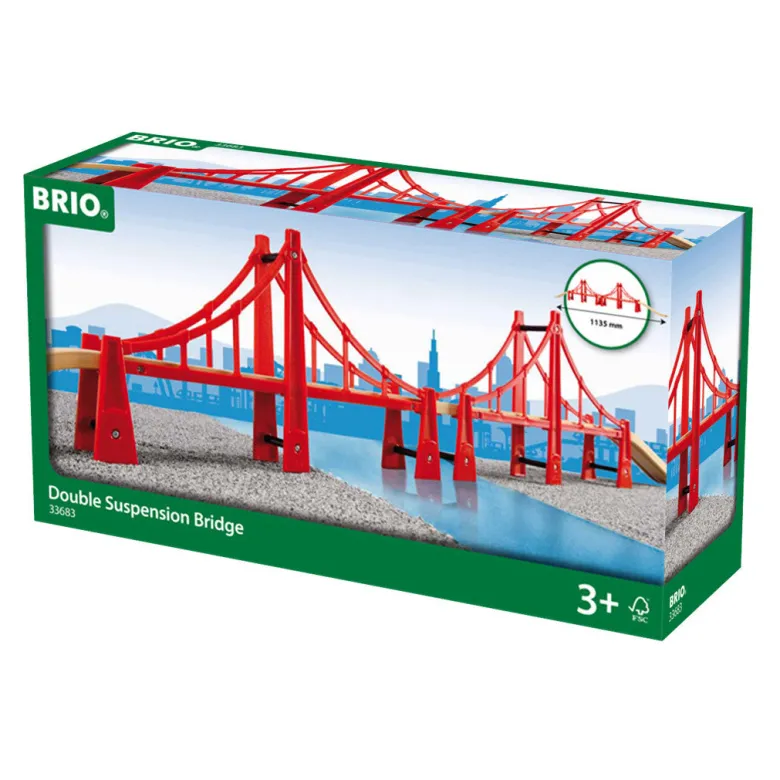 Brio Long Suspension Bridge